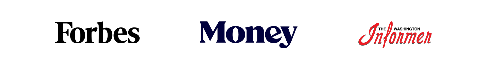 As featured in Forbes, Money, and The Washington Informer